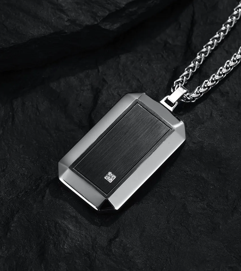 Swarovski Dog Tag