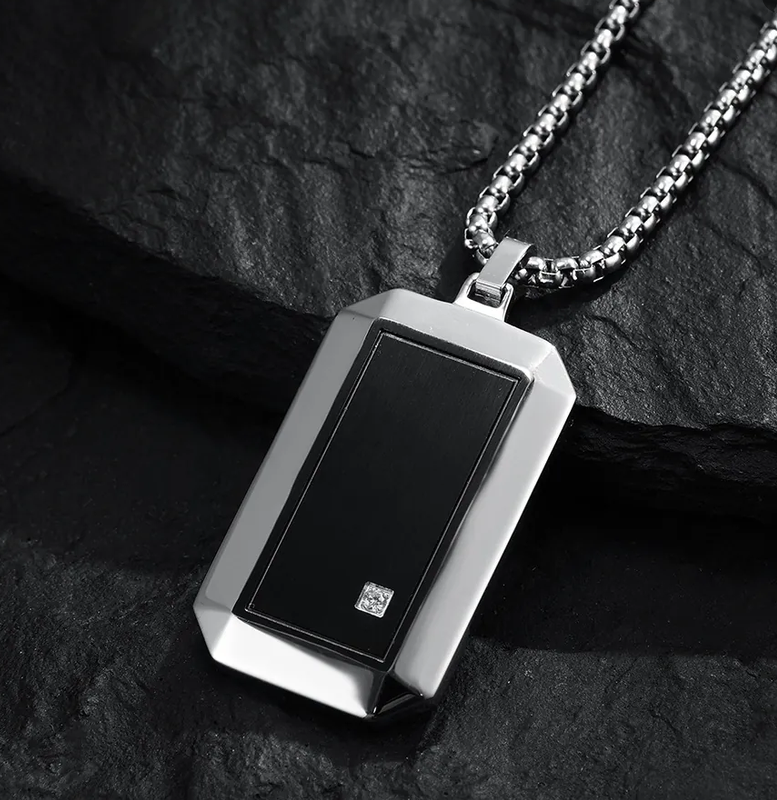 Swarovski Dog Tag
