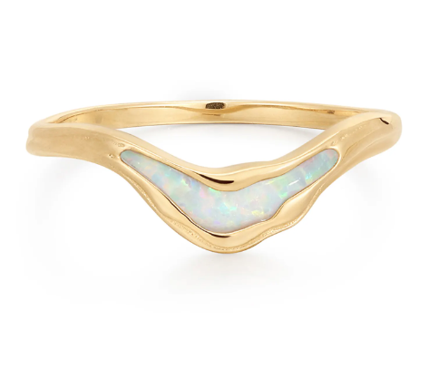 Gold Opal Ring