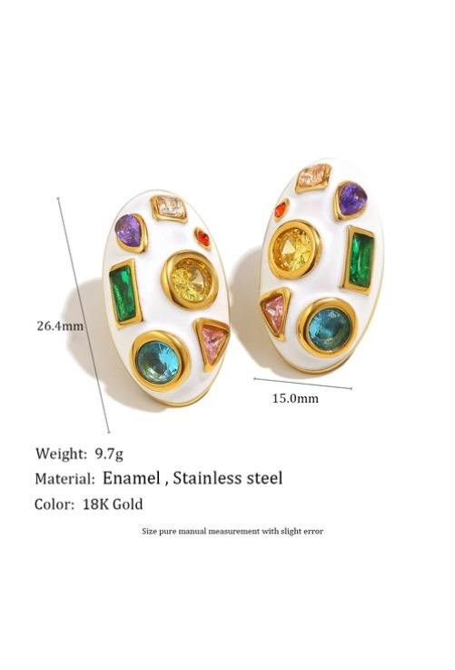 Aqua Earrings